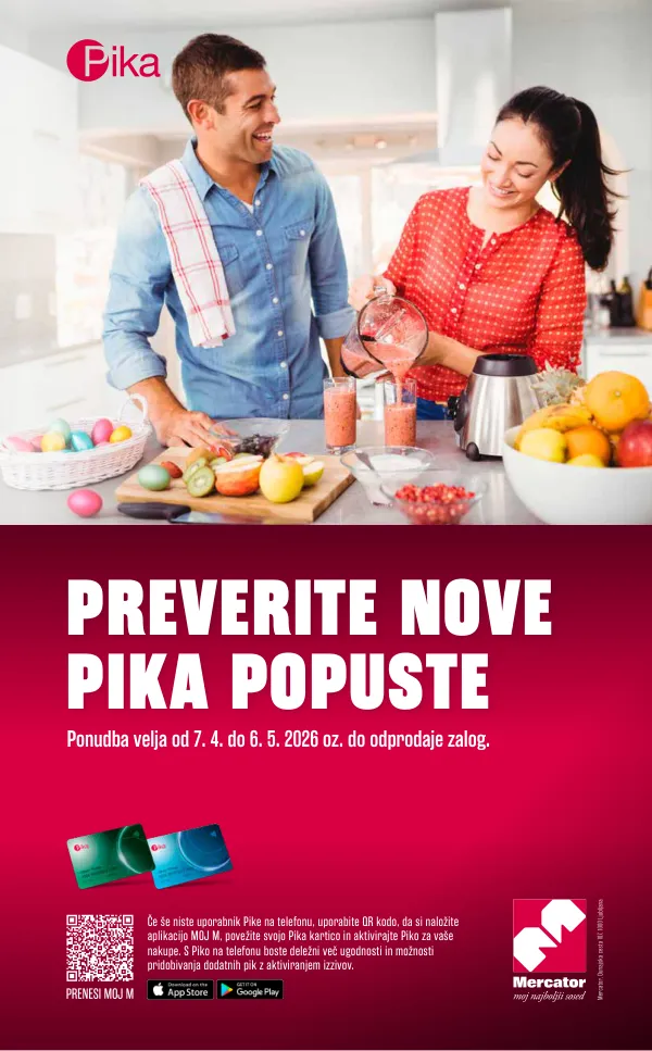 Mercator Slovenija — Mercator Slovenija - Pika zgibanka od 7.4. do 6.5.2026
