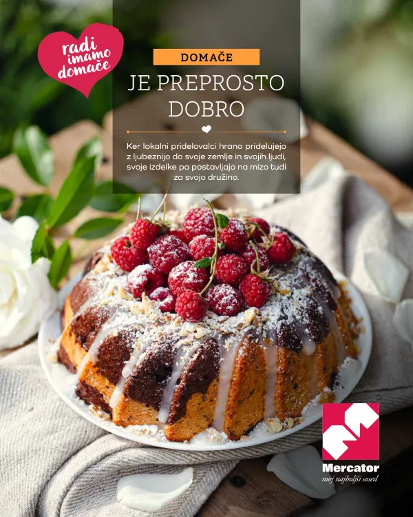 Mercator Slovenija — Mercator Slovenija - Katalog Radi imamo domače: Domače je preprosto dobro
