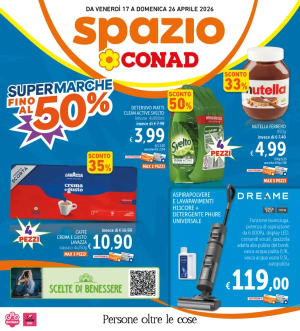 Conad — Conad - Super Marche al 50%
