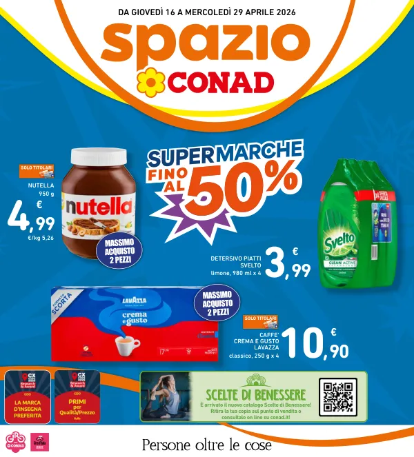 Conad — Conad - Supermarche Fino Al 50%