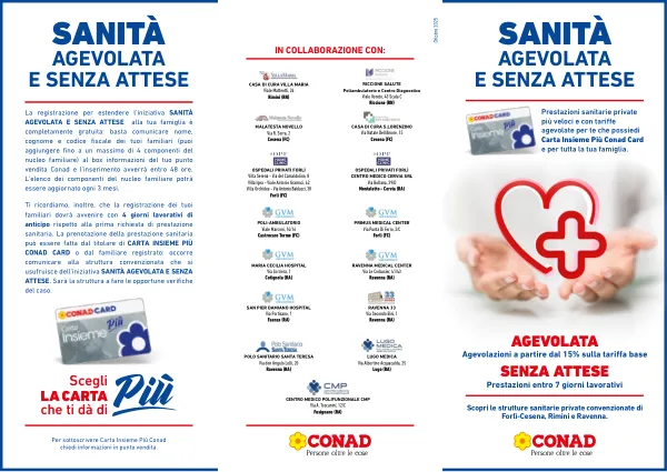 Conad — Conad - Sanita Agevolata