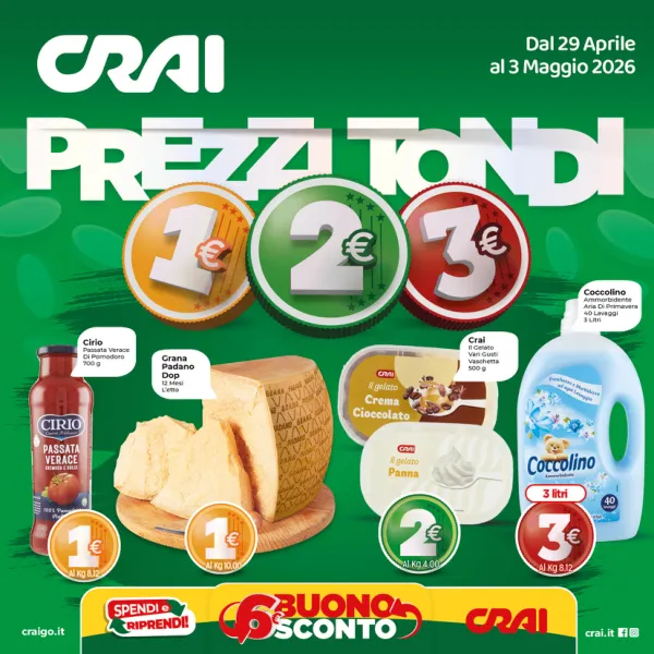 CRAI — Prezzi Tondi