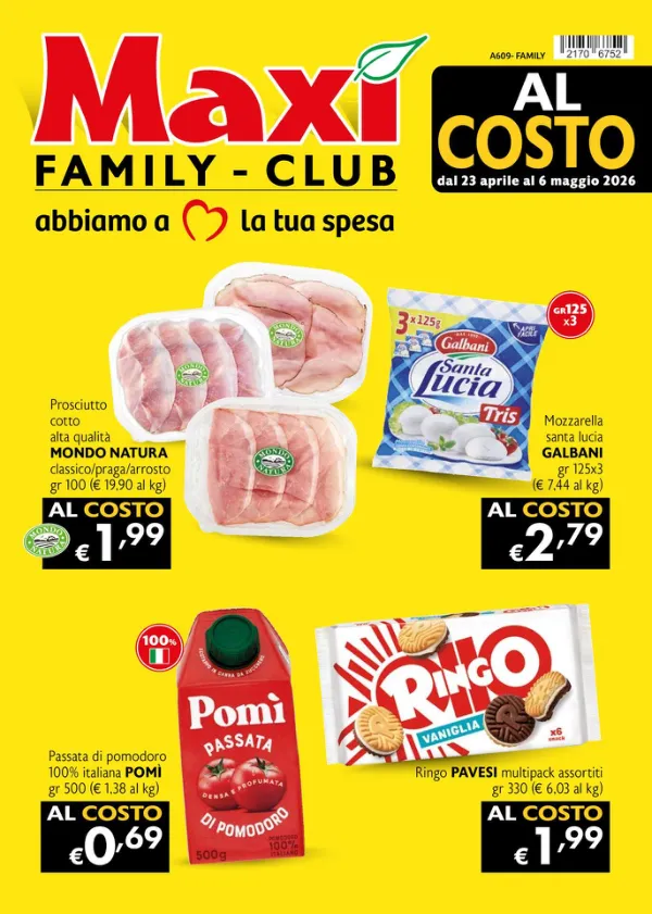 Maxì Supermercati — Maxì - Volantino Maxì Family