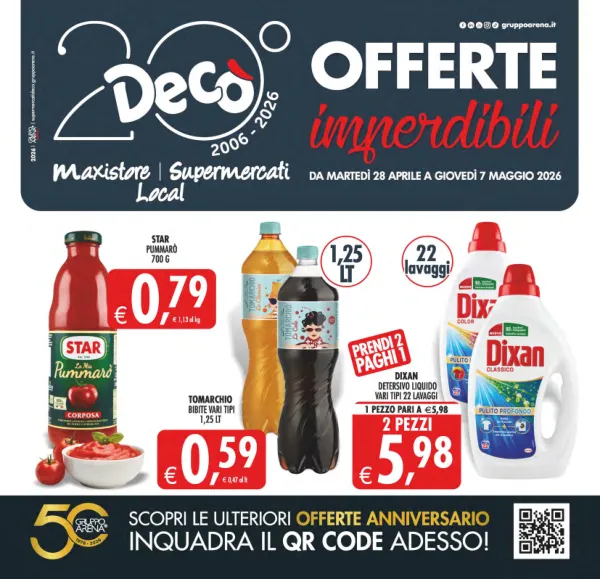 Decò — SUPERMERCATI/MAXISTORE/LOCAL DECO'
