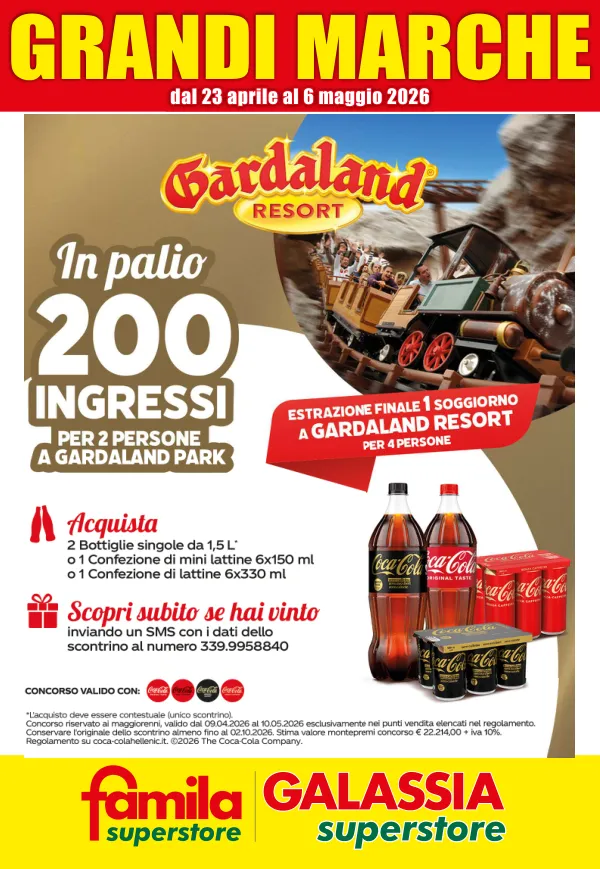 Famila — Famila - SUPERSTORE Grandi Marche dal 23 aprile al 6 maggio