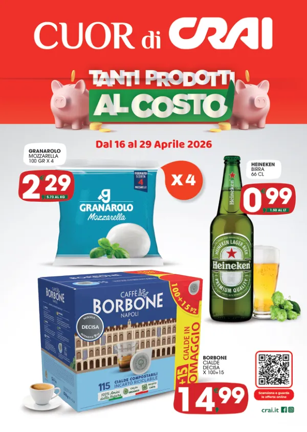 CRAI — Volantino Cuor Di Crai - Tanti Prodotti Al Costo