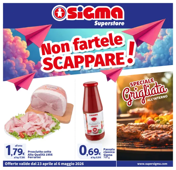 Sigma — Sigma - Non fartele scappare!