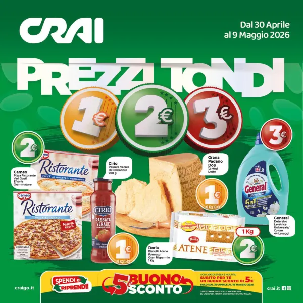 CRAI — Tutto A 1€ 2€ 3€