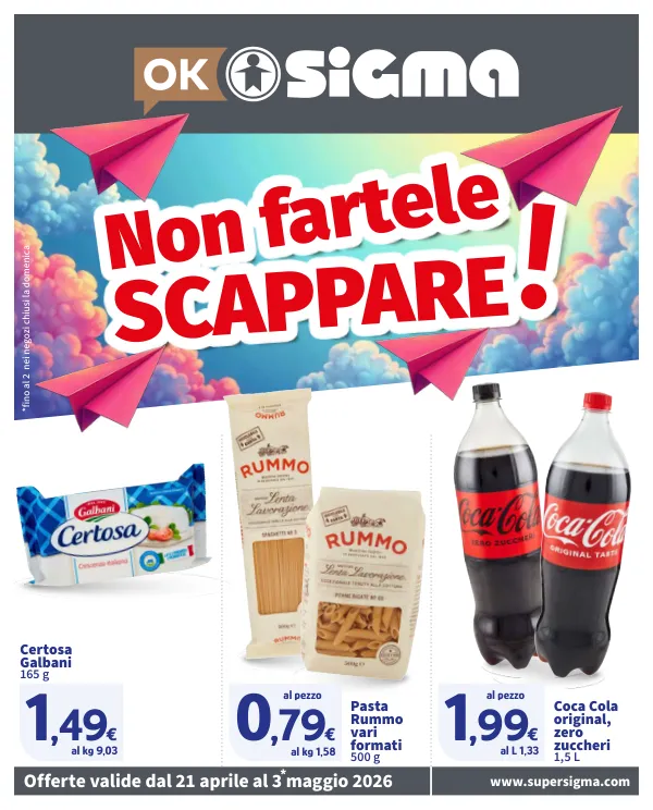 Sigma — Sigma - Non fartele scappare!