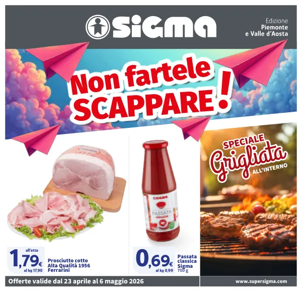 Sigma — Sigma - Non fartele scappare!