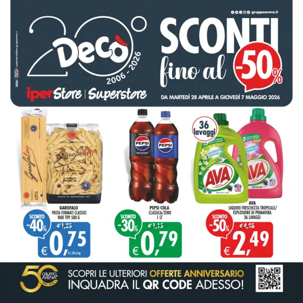 Decò — IPERSTORE/SUPERSTORE DECO'