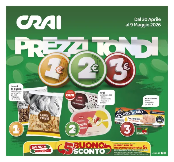 CRAI — Prezzi Tondi