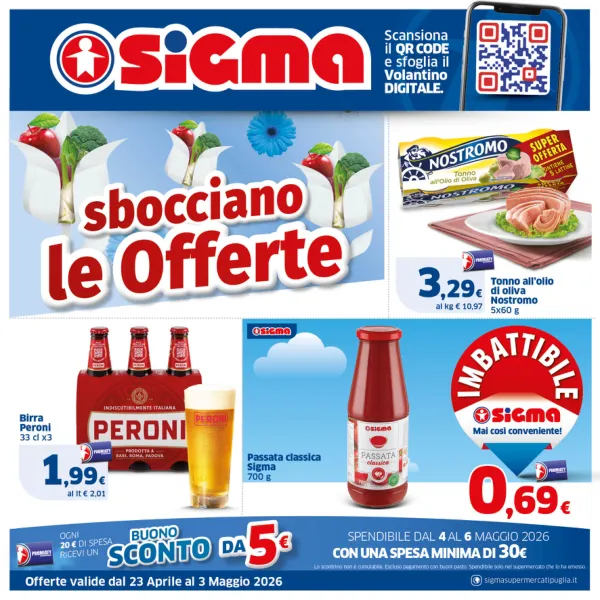 Sigma — Sigma - SBOCCIANO LE OFFERTE